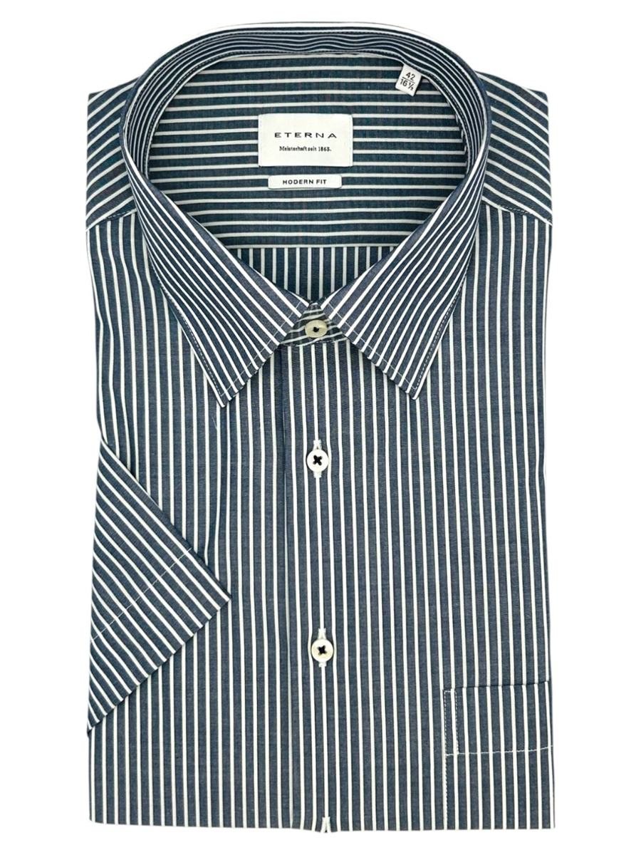 Eterna Modern fit Kortærmet skjorte